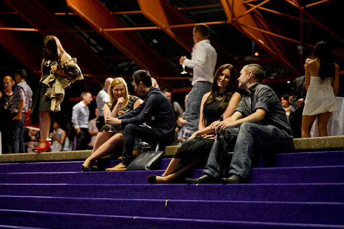 People Dating at the Biggest Blind Date, a Guinness Record Breaking event